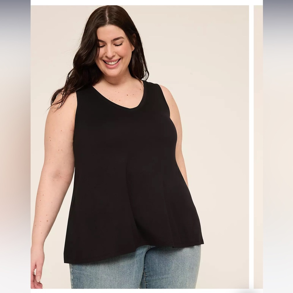 Lane Bryant Swing V-Neck Tank